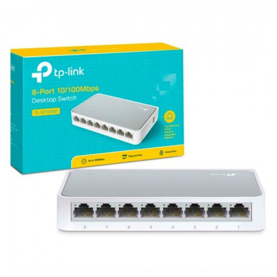 SWITCH TP-LINK 08 PORTS 10/100MBPS TL-SF1008D
