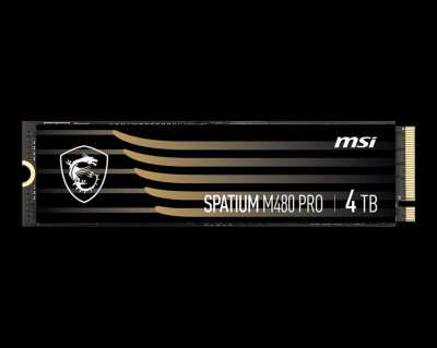 SSD NVME M2 MSI SPATIUM M480 PRO 1000GB 1TO PCIE 40