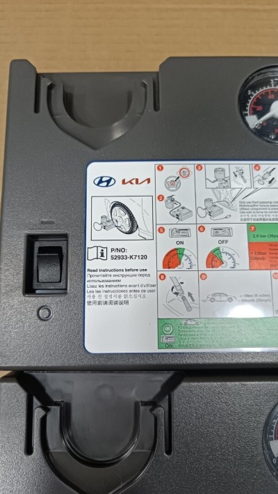 Gonfleur pneu d'origine KIA et HYUNDAI 