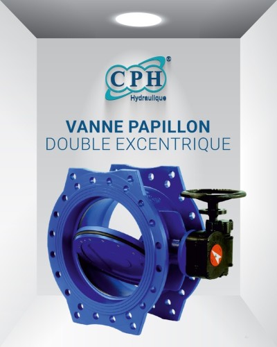 VANNE PAPILLON DOUBLE EXCENTRIQUE