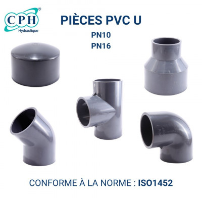 ACCESSOIRES PVC PRESSION HP PN10 PN16
