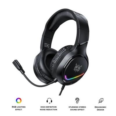 Onikuma X31 RGB Wired Gaming Headset 