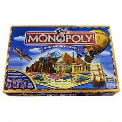 MONOPOLY  EDITION MERVEILLES DU MONDE