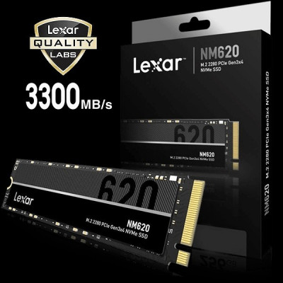 SSD LEXAR M.2 NVMe NM620 PCIe 256GO 3500Mo/S