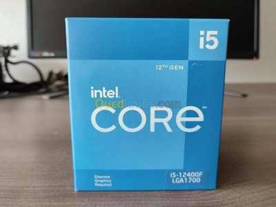Intel Core i5  12400F  (2.5 / 4.4Ghz)