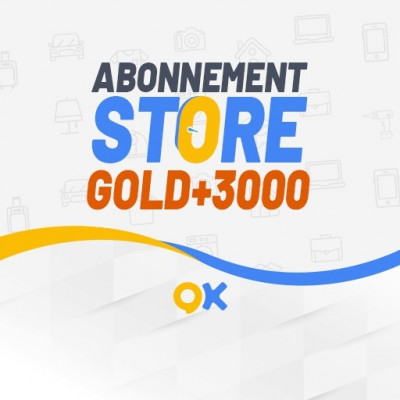 Abonnement Store Gold+ 3000