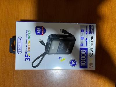 POWER BANK TECHLUM TE-MP75 35W 10000MAH