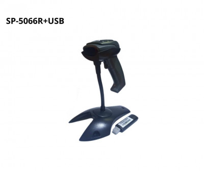 LECTEUR CODE BARRE SANS FIL 1D SMART SP-5066R+USB