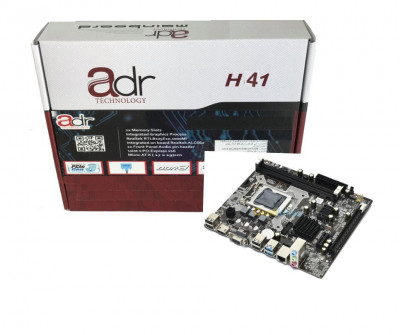 CARTE MERE ADR G41 LGA1150/2DDR3 1333 PCI-PCI EXPRESS /04 PORT SATA/6USB2.0/RJ45/VGA