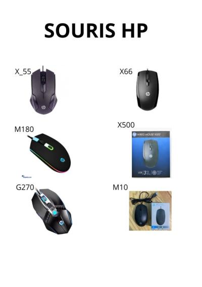 SOURIS HP G270/ X500/ M10/ M180/ X_55/ X66