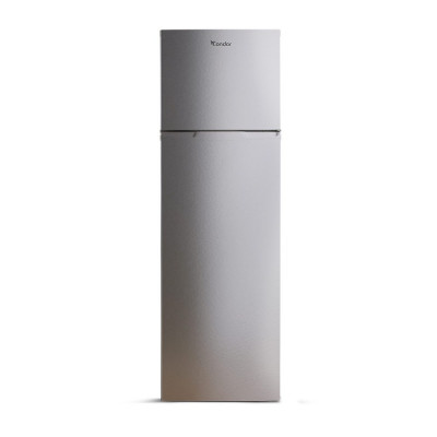 Réfrigérateur CONDOR Double porte 270 L  Defrost Gris