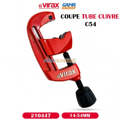 COUPE TUBE CUIVRE C54 14-54MM VIRAX