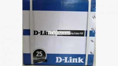 Cable Reseau D-LINK  ORIGINAL FTP Cat 6 305m