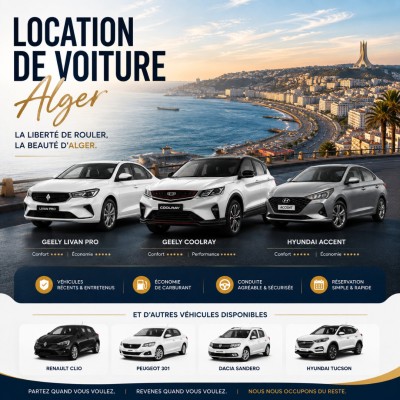 كراء-السيارات-agence-de-location-voiture-a-alger-laeroport-domicile-blida-الجزائر-وسط-عين-بنيان-النعجة-طاية-الأبيار
