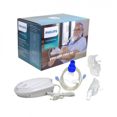 Nébuliseur domestique Philips avec kit jetable SideStream (blanc)