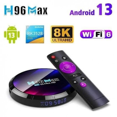 Box TV h96 max 4gb 64gb