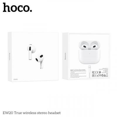 Hoco EW20 Écouteurs Bluetooth -Blanc