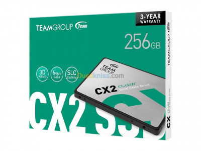 TEAMGROUP CX2 2.5 SSD 256GB MDL T253X6256G0C101 SATA 6Gb/S