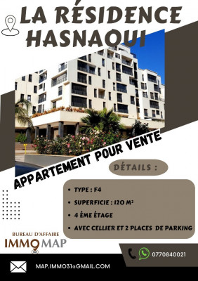 appartement-vente-f4-oran-bir-el-djir-algerie