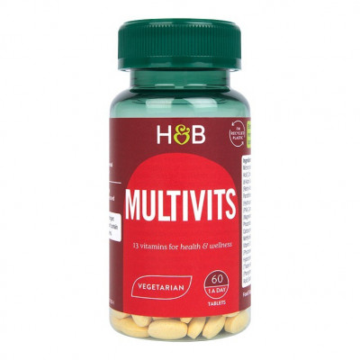 Holland & Barrett Multivitamines 60 Comprimes vegetariens 