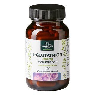 UNIMEDICA L-glutathion réduit 300mg dose élevée, de fermentation naturelle 60 gélules