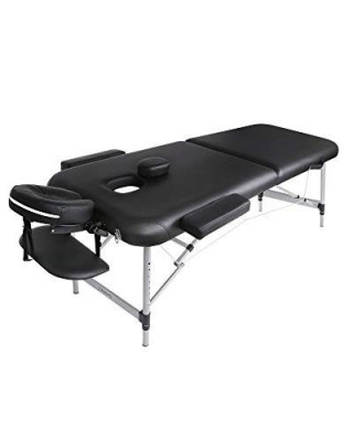 Table de massage pliante en aluminium a deux sections