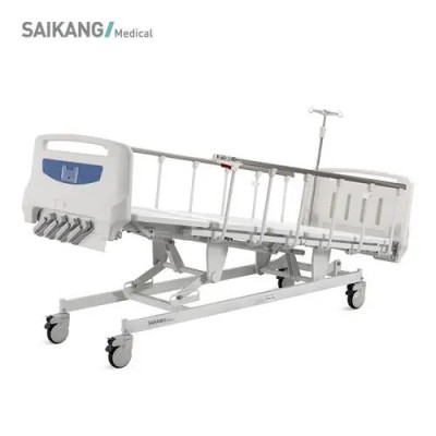 Lit médicalisé d'hôpital Manuel 6 fonctions 