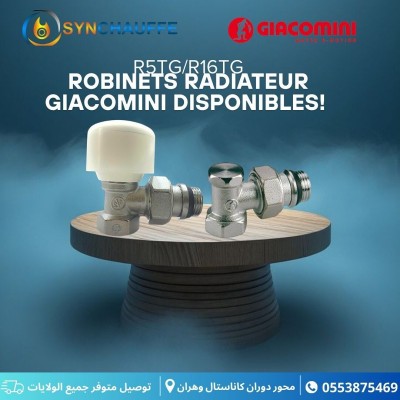 ROBINET RADIATEUR  GIACOMINI 