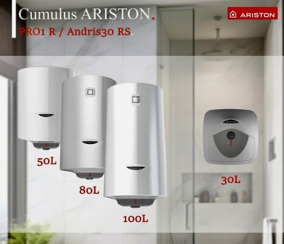 Cumulus Électrique ARISTON 30/50/80/100 Litres