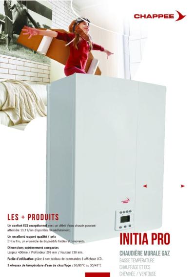 Chaudiere murale Chappee initia pro 24kw a ventouse 