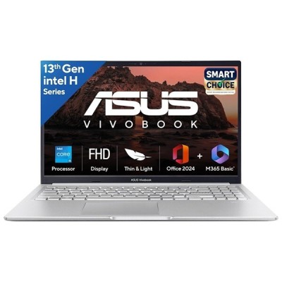 ASUS VIVOBOOK X1502V I7-13620H/ 16GB DDR4/ 512GO SSD/15.6 FHD/WIN 11 /COOL SILEVR