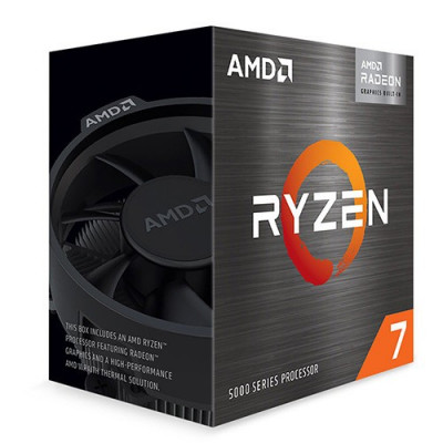 CPU AMD AM4 RYZEN 7 5700G 6 COEURS 12 THREADS 3.9GHZ 16MO CACHE 65W + VENTILLO ORIGINAL AMD MPK