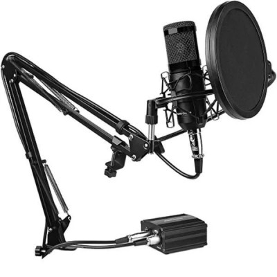 Microphone Professional Studio Pc + Trépied - Sf920- Noir - Prix en Algérie