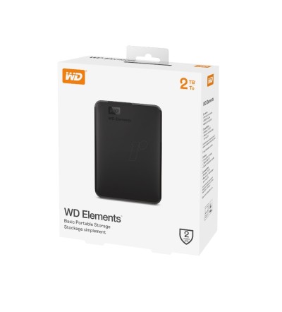 DISQUE DUR EXTERNE WD Elements Portable 2TB
