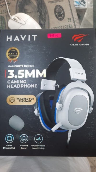 CASQUE HAVIT GAMENOTE H2002d 3.5MM