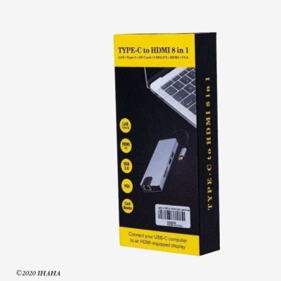 ADAPTATEUR TYPE C 8 IN 1