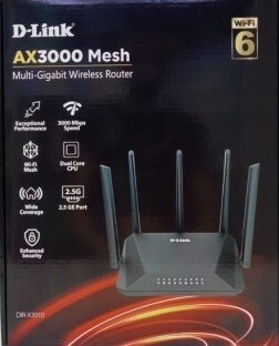 ROUTER D-LINK AX3000 DIR-X3010 MESH WIFI 6