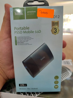 HOCO Portable D12 - SSD externe - 1 To - SSD portable - Mini disque dur  externe