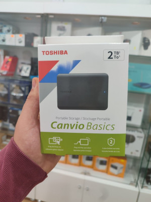 > > DISQUE DUR EXTERNE USB 3.0 TOSHIBA CANVIO BASICS 2 TB NOIR