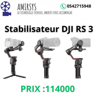 Stabilisateur DJI RONIN RS3  Stabilisateur De Caméra Professionnel