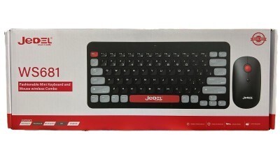 CLAVIER SOURIS SANS FIL JEDEL WS681