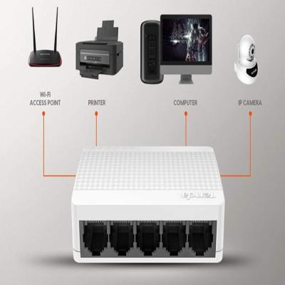 SWITCH RESEAU 5PORT 10/100 TENDA