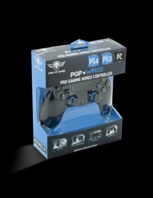 Manette Gaming Sans Fil Rechargeable pour PC & PS3 SOG-RFXPG Noir / Rouge -  Prix en Algérie