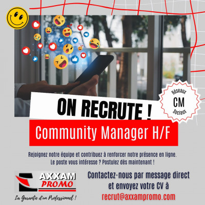 Recrute Community Manager