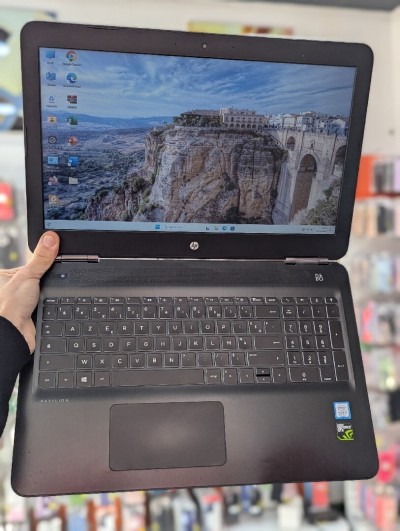 HP PAVILION NOTE BOOK I5 8300H 8TH  16GB 480 SSD GTX 1050 FULL HD   