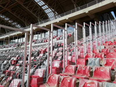 مواد-البناء-panneau-de-cloture-alfence-stadium-الرويبة-حاسي-بونيف-الجزائر