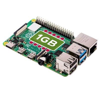 Raspberry Pi 4 model B ,RAM: 1GB