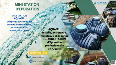 industrie-fabrication-mini-station-depuration-chettia-chlef-algerie