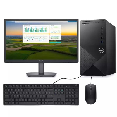 Desktop Dell Vostro 3910 Intel core i3-12100/8 Go/256 Ssd Nvme/Windows 11 Pro/Ecran Dell 24