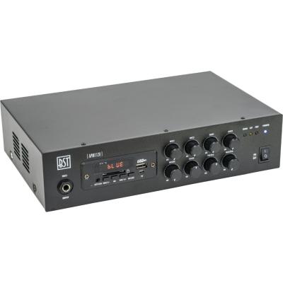 AMPLIFICATEUR-MIXAGE PA COMPACT 120W AVEC USB, SD, BLUETOOTH, FM & TELECOMMANDE